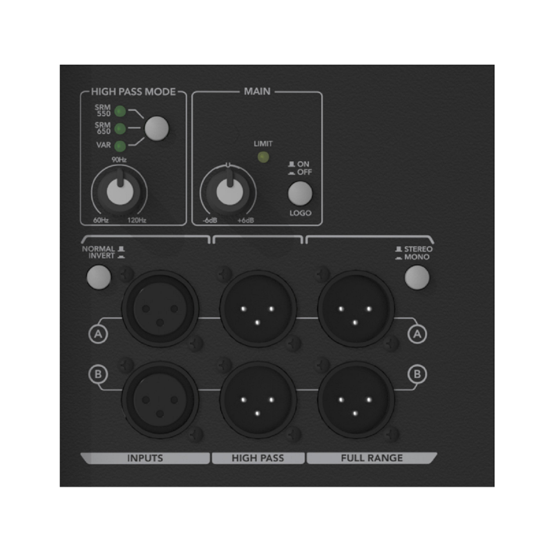 Subwoofer attivo Mackie MK-SRM1850 da 1600 W e 18 pollici