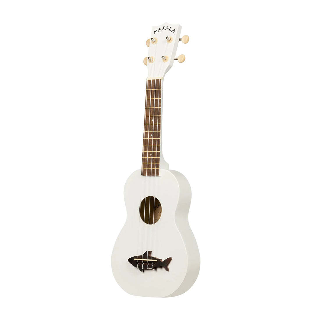 Makala Shark Bridge White Soprano Ukulele
