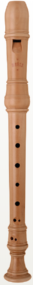 Moeck MOE-4202 Rottenburgh 3-Piece Pearwood Soprano Recorder
