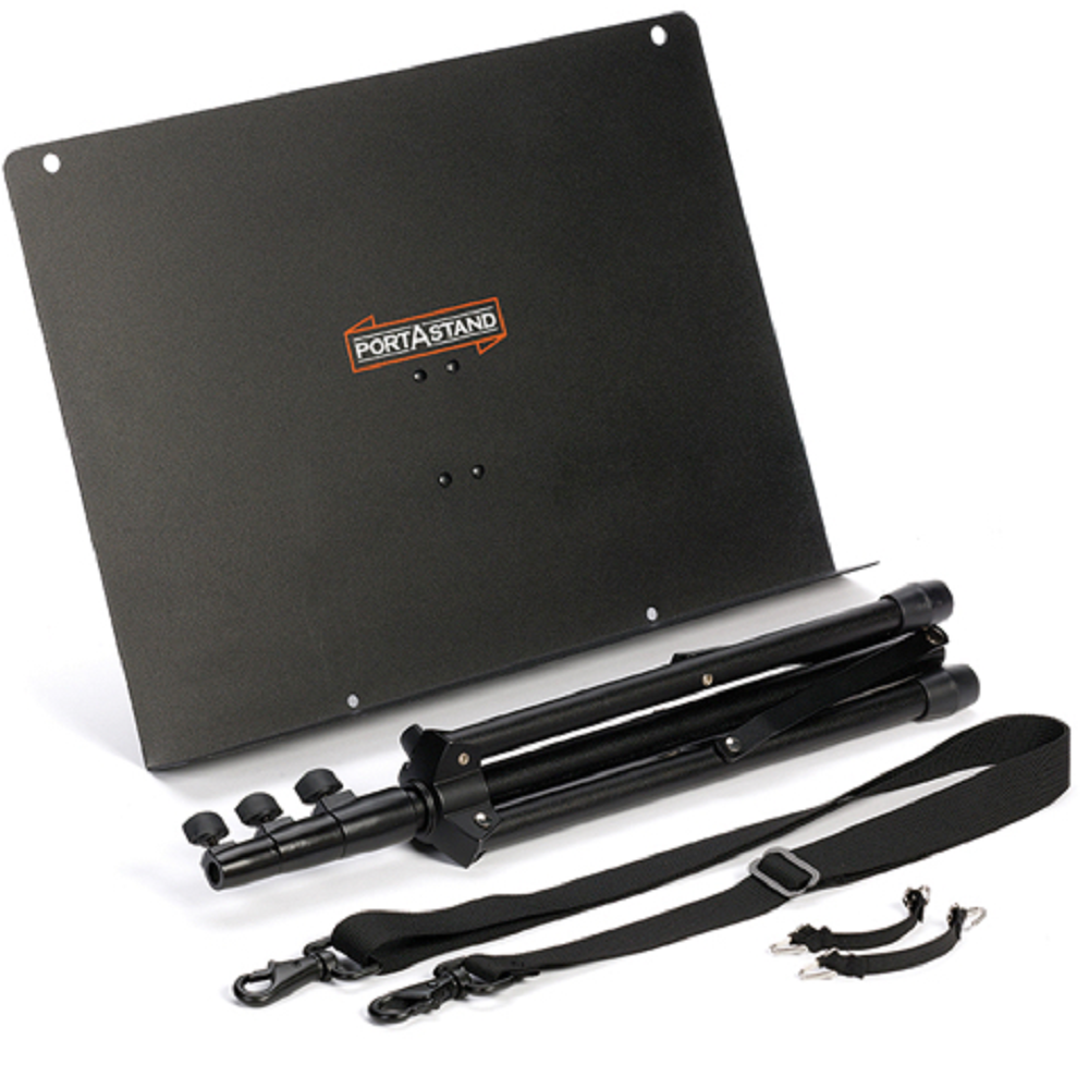 PASMIN Portastand Minstrel Black with Carry Bag