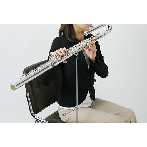Pearl PFB305 Bass Flat with Silver Plated Head - Body and C-Foot Flute