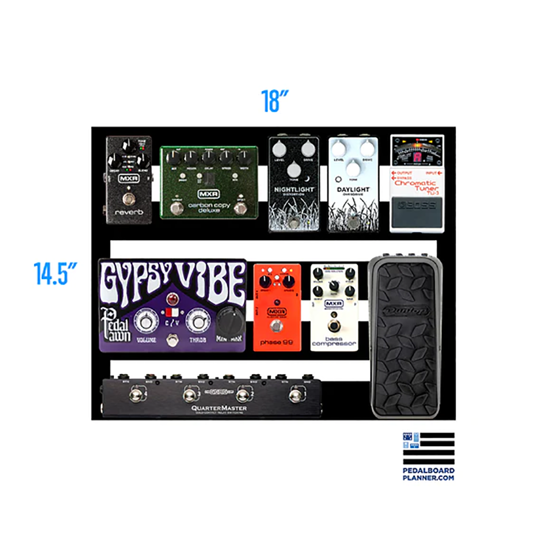 Pedaltrain NOVO 18 with Soft Case