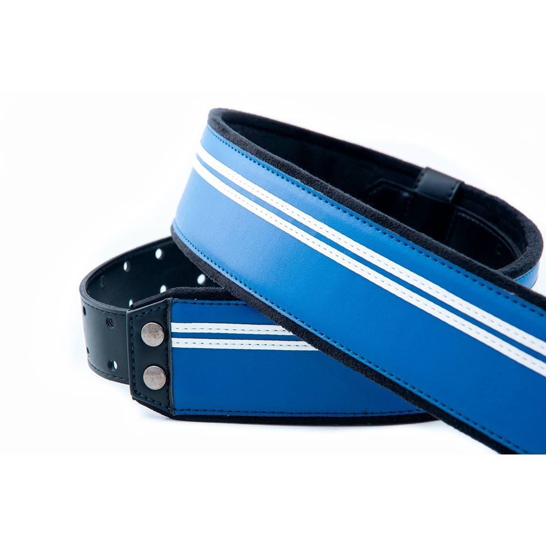Right On Straps MOJO Race Blue Guitar Strap