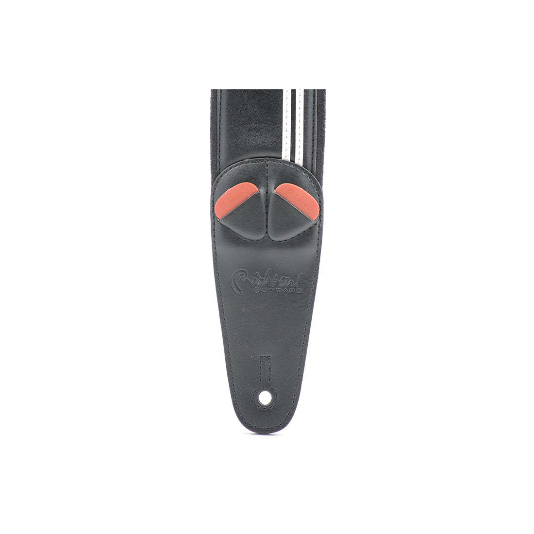 Right On Straps MOJO Race Black Guitar Strap