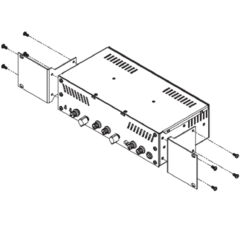 Radial RA-HL19-RA Rack Ears for Headload – Cecere's Music
