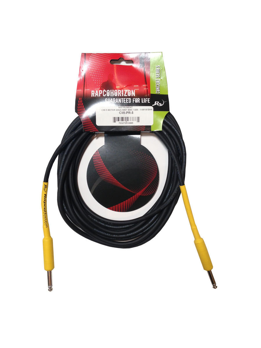 Rapco 5 Mtr Hot Shrink Guitar Lead