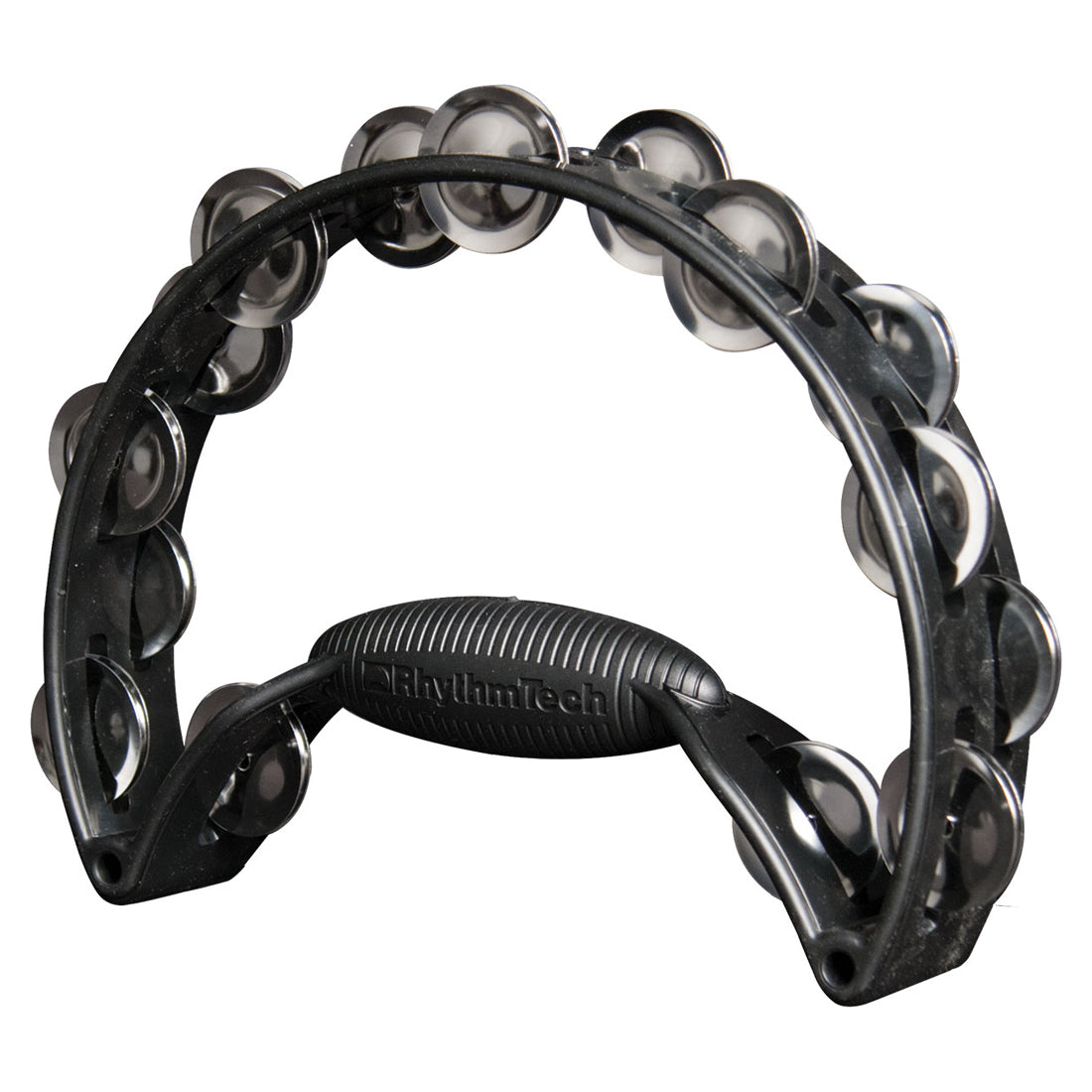 Rhythm Tech RTPRO10-U Black Nickel Steel Jingles Tambourine
