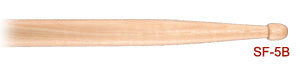 Silverfox 5B Wood Tip Drum Sticks