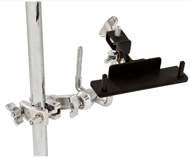 Toca Tambourine with Easy Place Mount & Double Nickel Plated Jingles