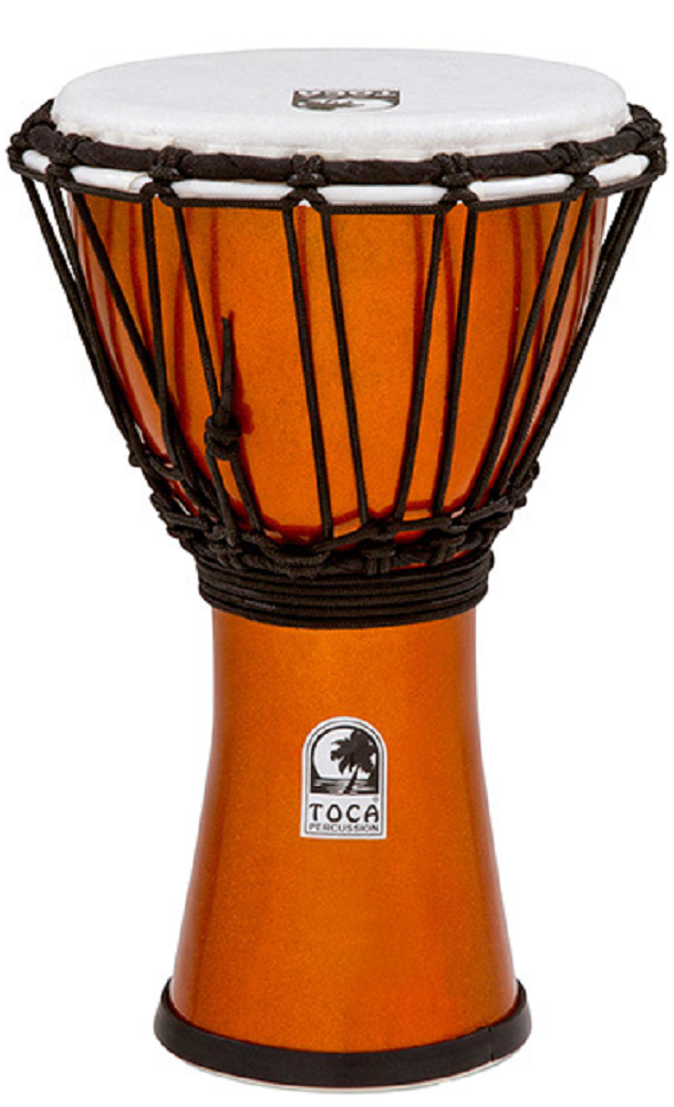 Toca TOCTFCDJ7MO 7-Inch Orange Djembe