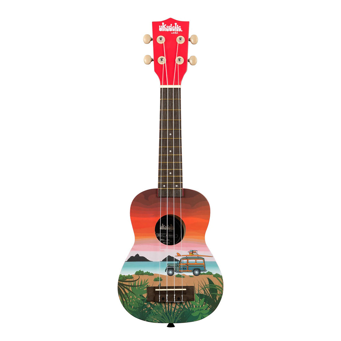 Kala SURFARI Ukadelic Sporano Ukulele