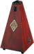Wittner System Maelzel Series 810 Metronome in Matt Silk Mahogany Colour Wooden Casing with Bell