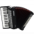 Hohner A1672 Bravo III 96 Bass Chromatic Accordion with Padded Gig Bag and Straps