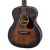 Aria OM Delta Players Series Muddy Brown Acoustic Guitar
