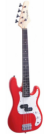 Bass J.Reynolds Short Scale Red