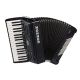 Hohner A1662 Bravo III 72 Bass Chromatic Accordion with Padded Gig Bag and Straps