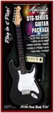 Aria Electric Guitar/Amp Pack Black