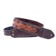Right On Straps FUNKY Arrow Brown Guitar Strap