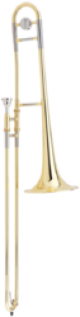 Bach BATB600 Student Bb Trombone .509-Inch Bore with Hard Case and Bach 12C Mouthpiece