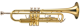 Bach BATR600 Student Trumpet with Hard Case and Bach 7C Mouthpiece - Lacquered Finish