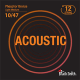 Black Smith PB12-1047 12st-Light Medium Phosphor Bronze Acoustic Guitar Strings