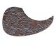 Right On Straps ACCESSORIES PICKGUARD-A Brown