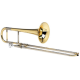 Schagerl SLATB700 Yellow-Brass Alto Trombone with Mouthpiece and Trekking Case - Lacquered Finish