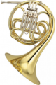 Schagerl SLFH903 Professional Model Double French Horn in F/Bb with Mouthpiece and Case - Lacquered Finish