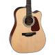 Takamine G10 Series Dreadnought Acoustic Electric Guitar with Cutaway in Natural Satin Finish