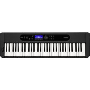 Casio CTS400BK Black Casiotone Touch Sensitive 61-Keys Portable Keyboard 