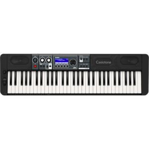 Casiotone CT-S500BK 61-Key Touch Sensitive Keyboard