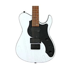 FGN JIL2ASHDE664G/OPW Open Pore White Electric Guitar Including Gig Bag