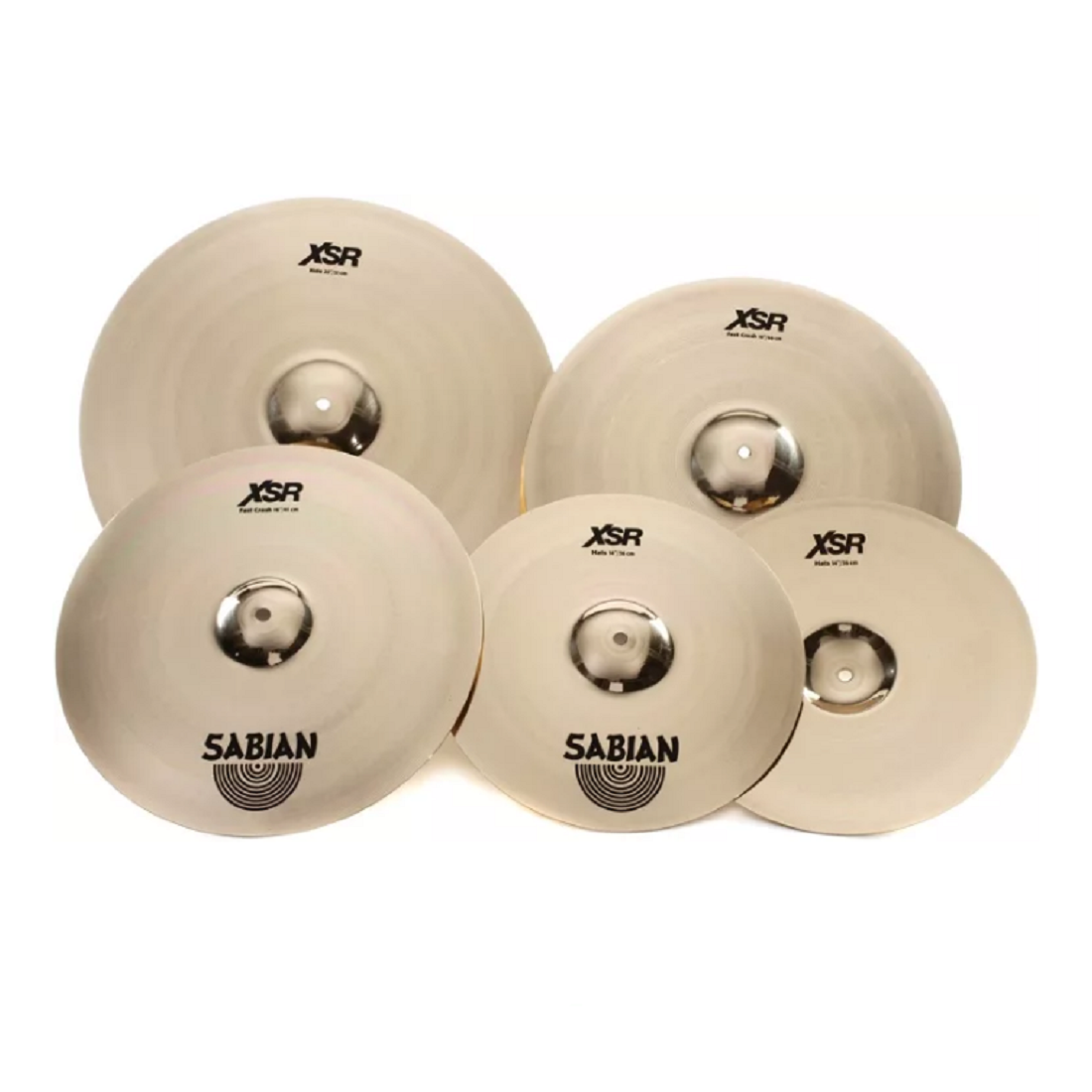 Sabian XSR5005GB Performance Cymbal Box Set 14in HiHats, 16in