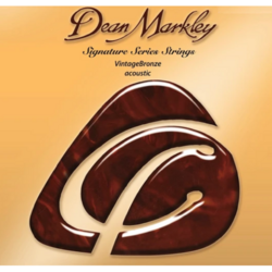 Dean Markley Vintage Bronze Medium Signature Series Acoustic Strings 13-56