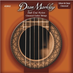 Dean Markley Ball End Nylon Classical Silver and Clear Standard Strings 28-42