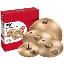 Sabian B8X Performance Cymbal Box Set 14in HiHats, 16in Crash, 20in Ride