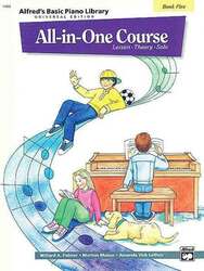 Alfred All In One Course 5 Piano Book