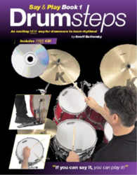 Say & Play Book 1 - Drum Steps Book and CD