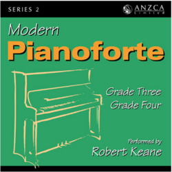 ANZCA Modern Piano Grade 3-4 CD