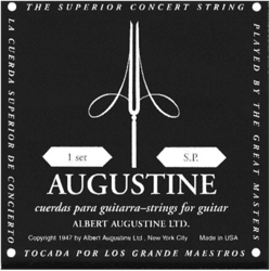 Augustine Black Label L/t Classical Guitar Strings 