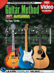 Progressive Guitar Method Book 1 - Supplement - Book, CD and DVD