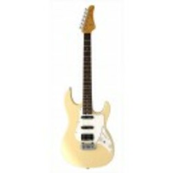 GAIN Deluxe OS Odyssey Vintage White Including Gig Bag Electric Guitar