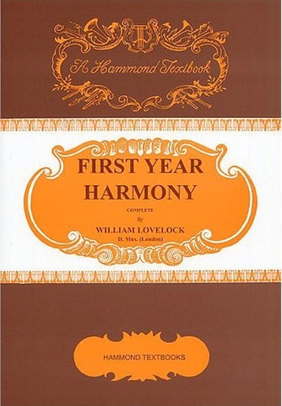 First Year Harmony W.lovelock Theory Book