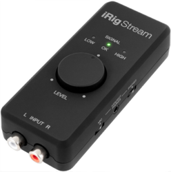 iRig Stream Streaming Audio Interface for iPhone iPad Mac and PC