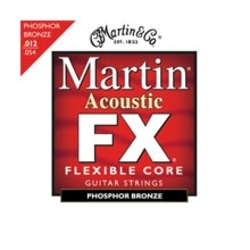 Str Acou Martin Fx Flexible Core 12-54