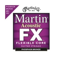 Str Acou Martin Fx Custom Light Phos/Bze 11-52