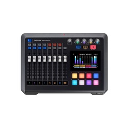 Tascam MIXCAST 4 Podcast Station with Built-In Recorder USB Audio Interface Bluetooth SD