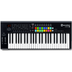 Novation 49 note USB controller keyboard with RGB pads and Ableton Integration