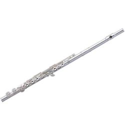 Pearl P505E1R Quantz Series Student C-Foot All Silver Plated Flute