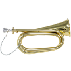 chagerl SLBU700 Bb Tunable Bugle with Mouthpiece and Case - Lacquered Finish